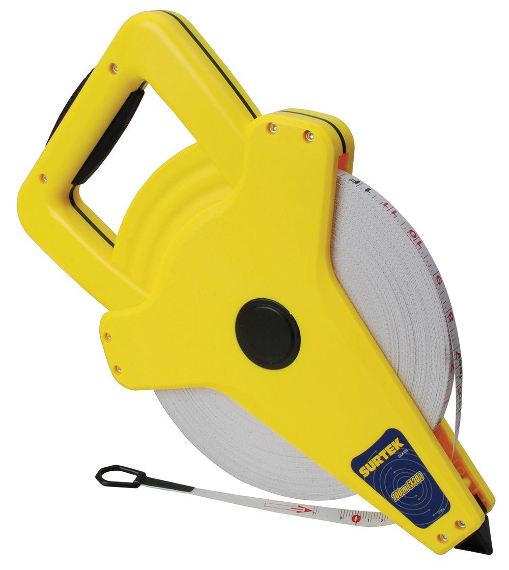 Huincha larga fibra de vidrio tipo cruceta100m clx100 surtek-1