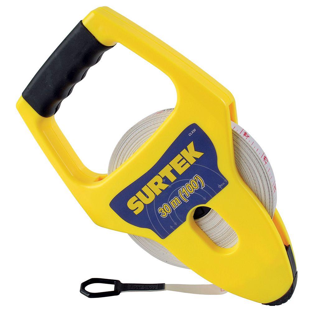 Huincha larga fibra de vidrio tipo cruceta 30 m clx30 surtek-1