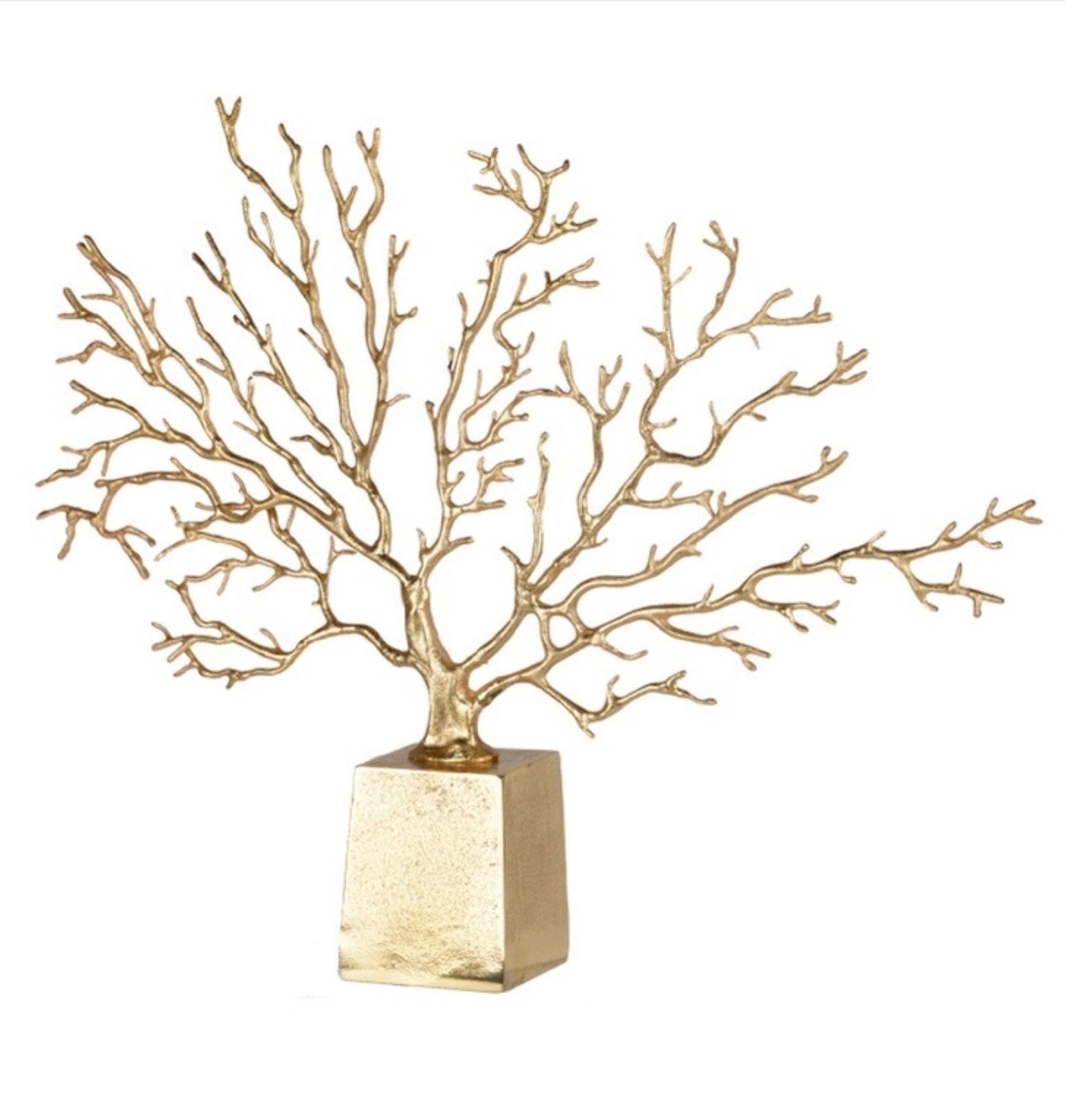 Coral Kamari Gold - metal 49x39x8cm-0