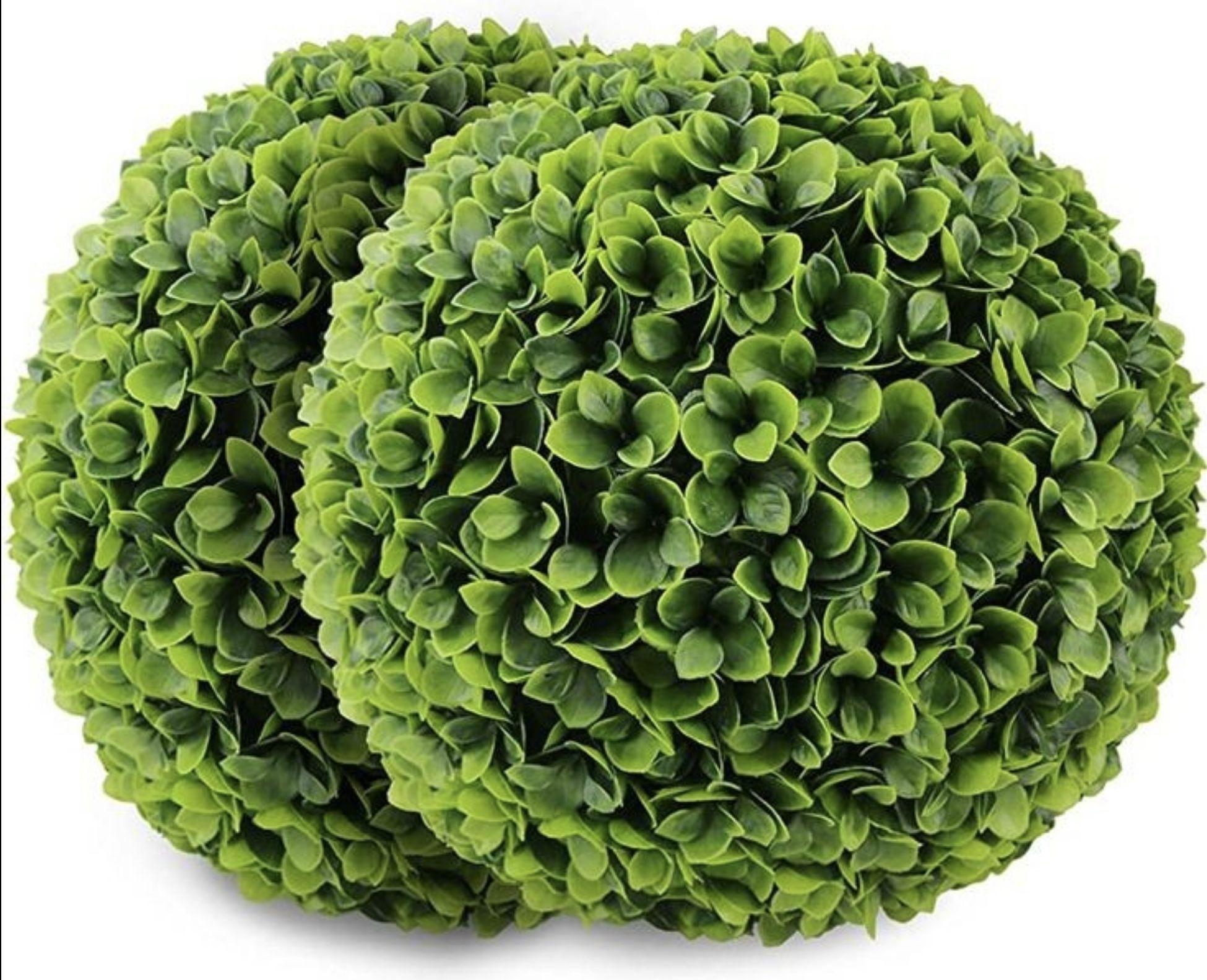 Esfera Trebol L - artificial 27x27cm-2