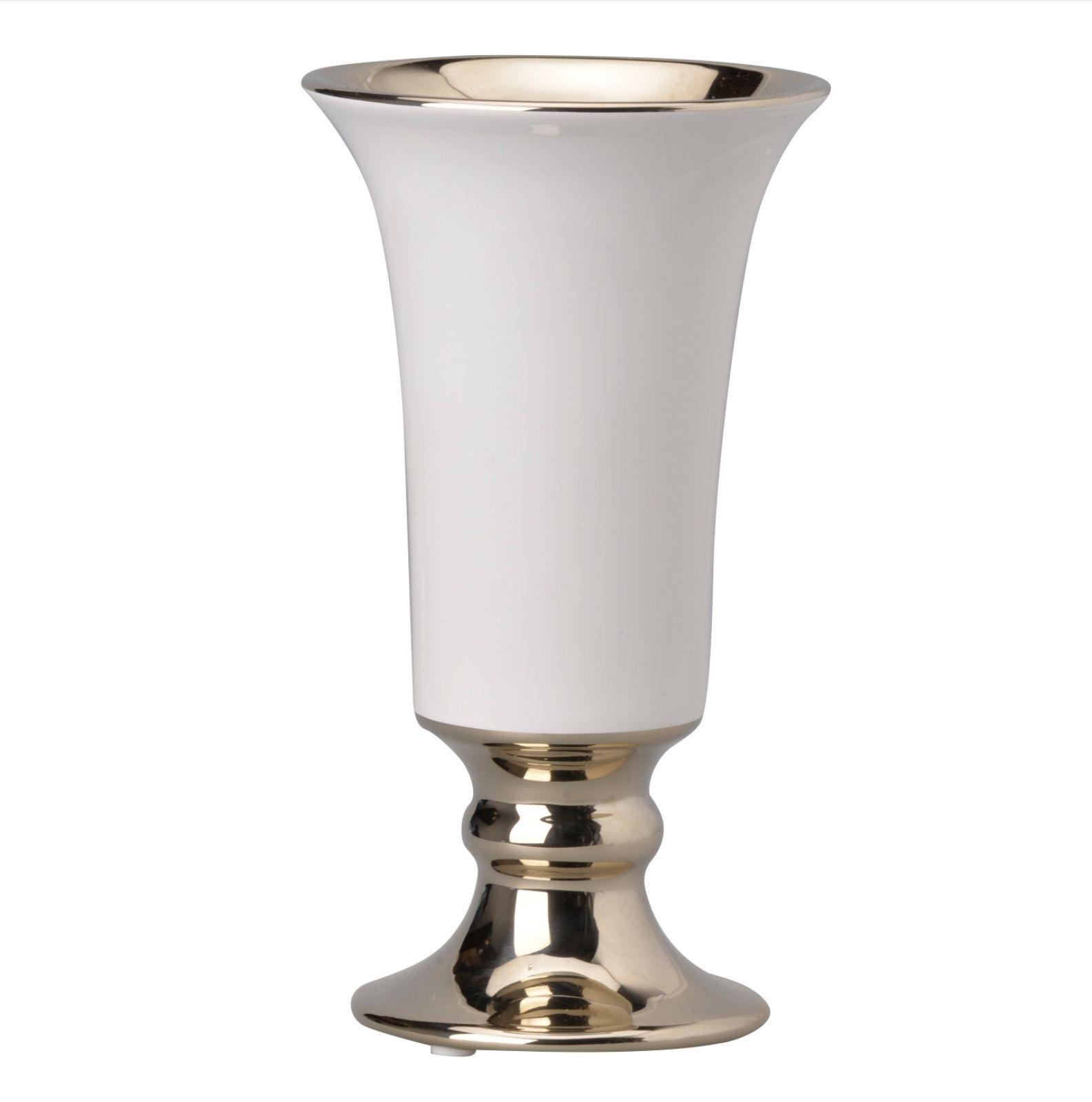 Jarrón Copa Thirasia L - cerámica 25x13cm-0