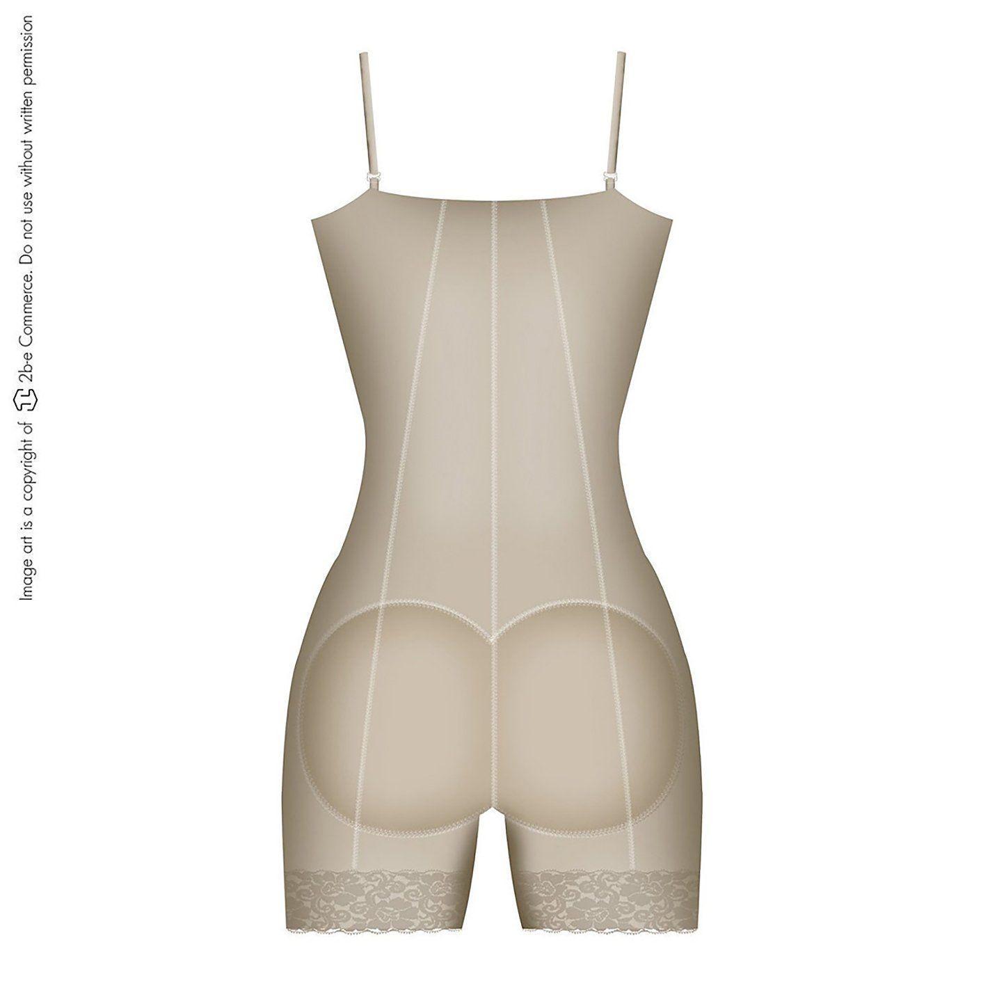 Faja Colombiana Moldeadora y Reductora En Short 214 Beige-5