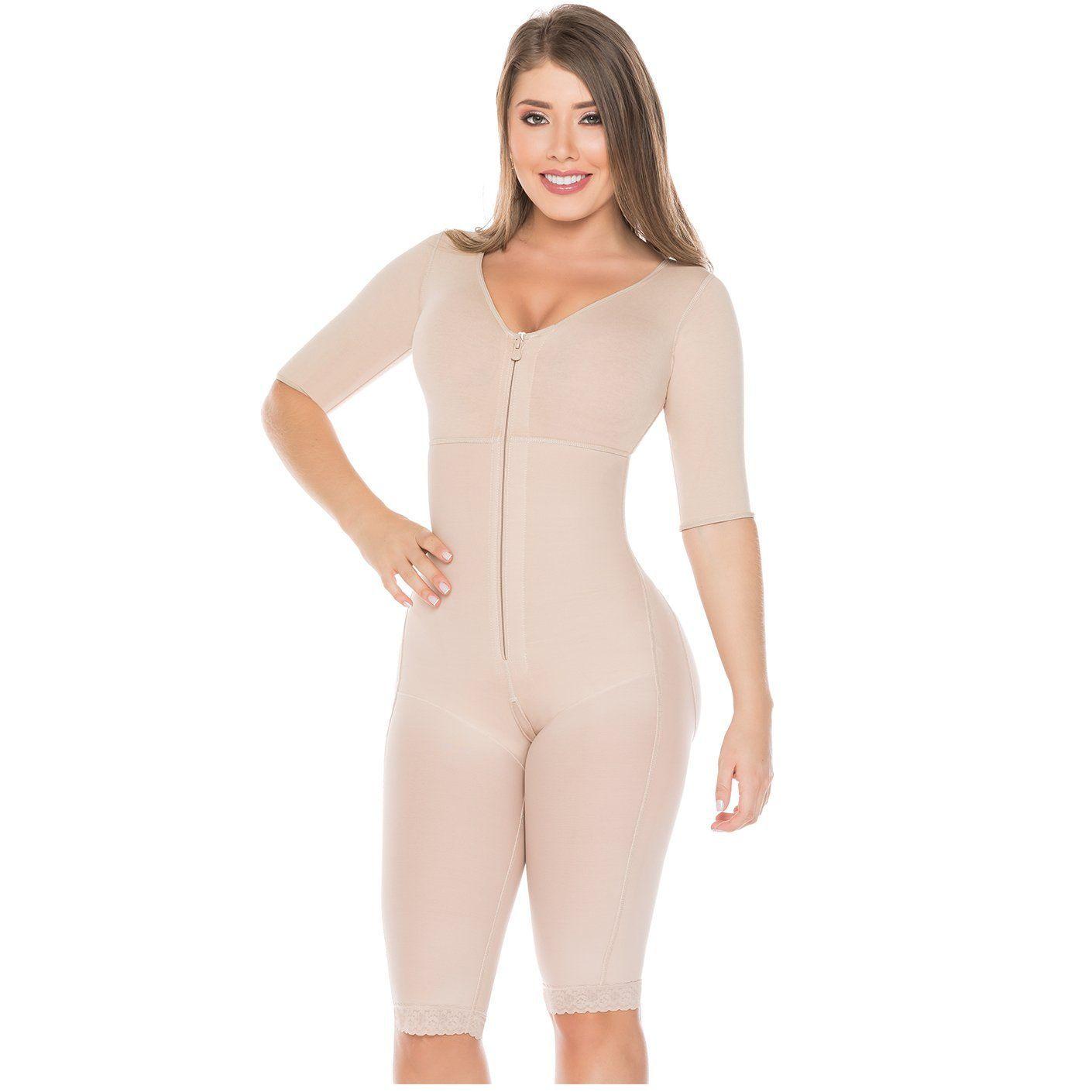 Faja Post-Operatoria Con Sosten y Mangas 526  Fajas Salome-0