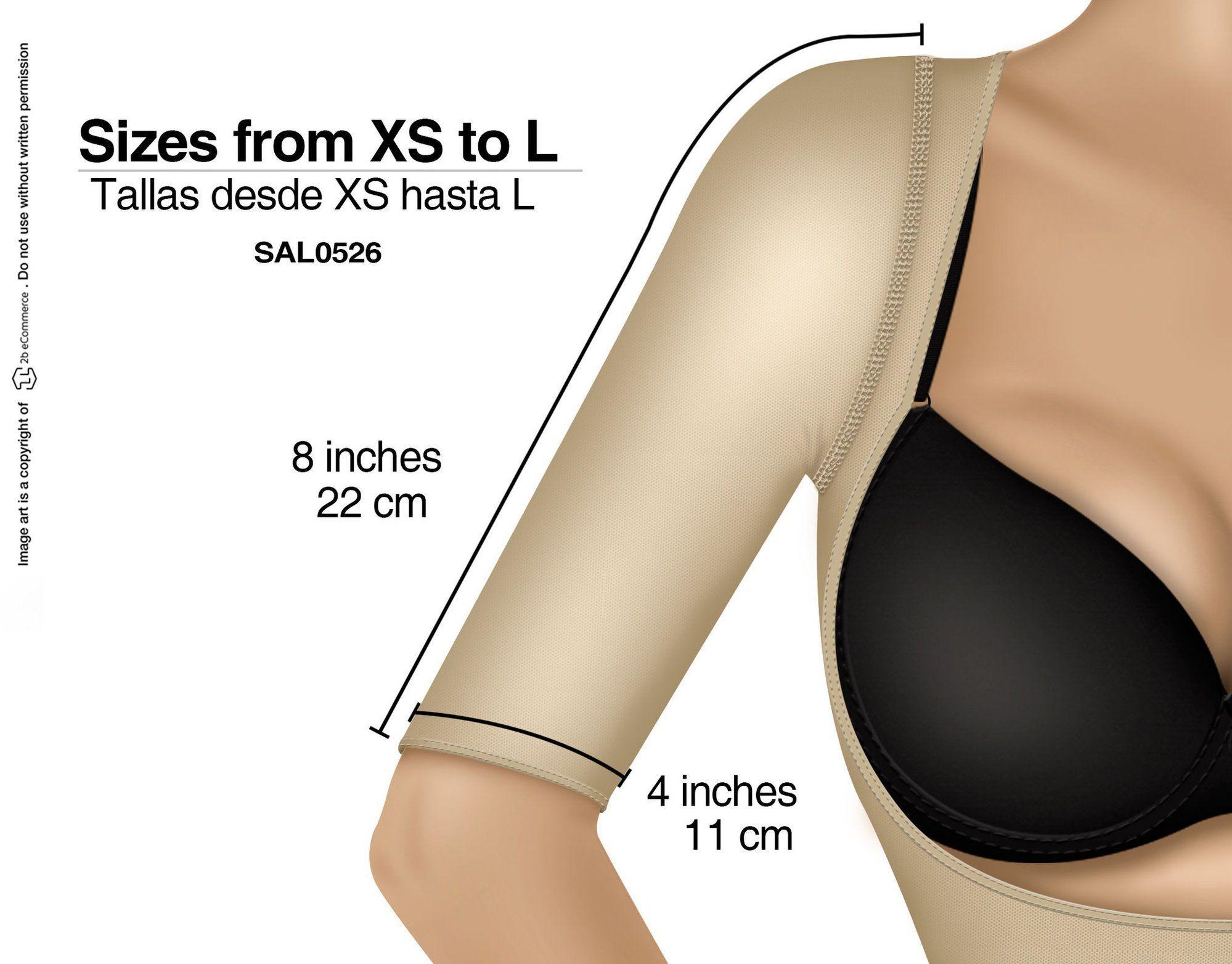 Faja Post-Operatoria Con Sosten y Mangas 526  Fajas Salome-3