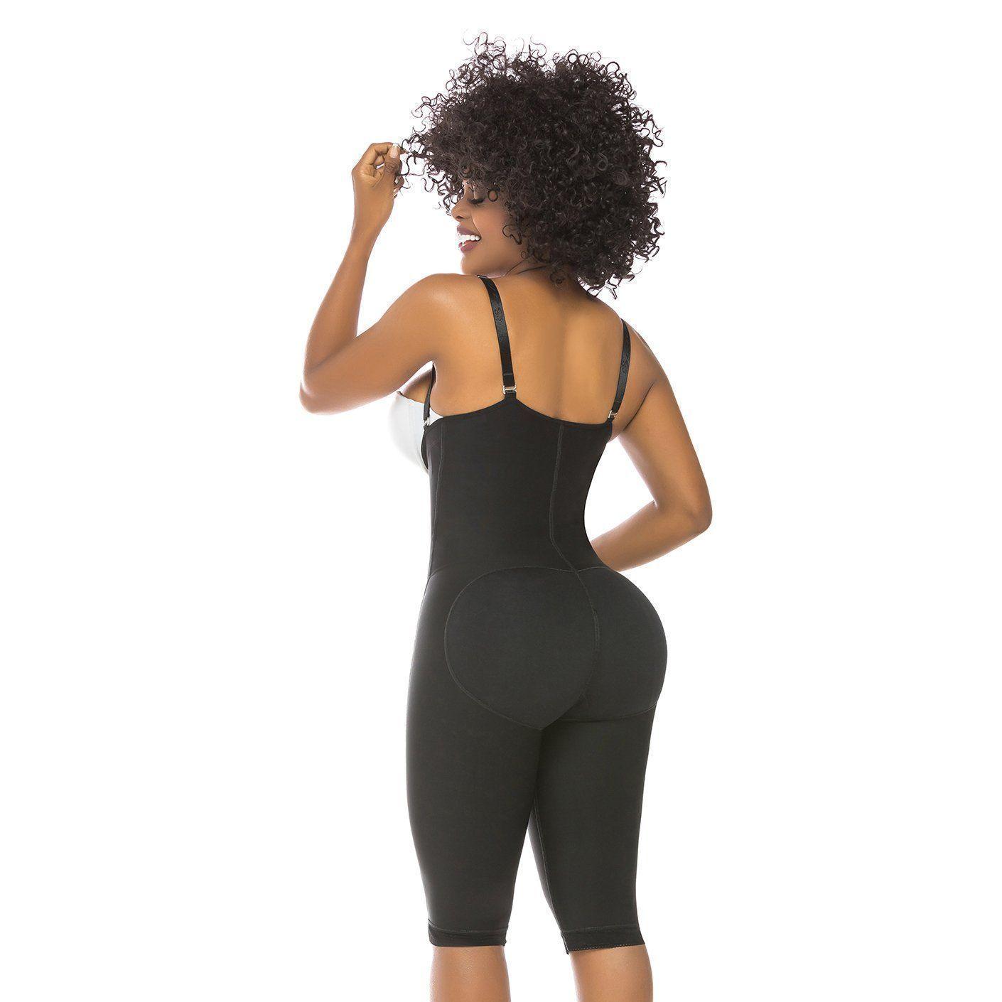 Faja Colombiana Moldeadora y Reductora, Pierna Larga 515 Negro-2