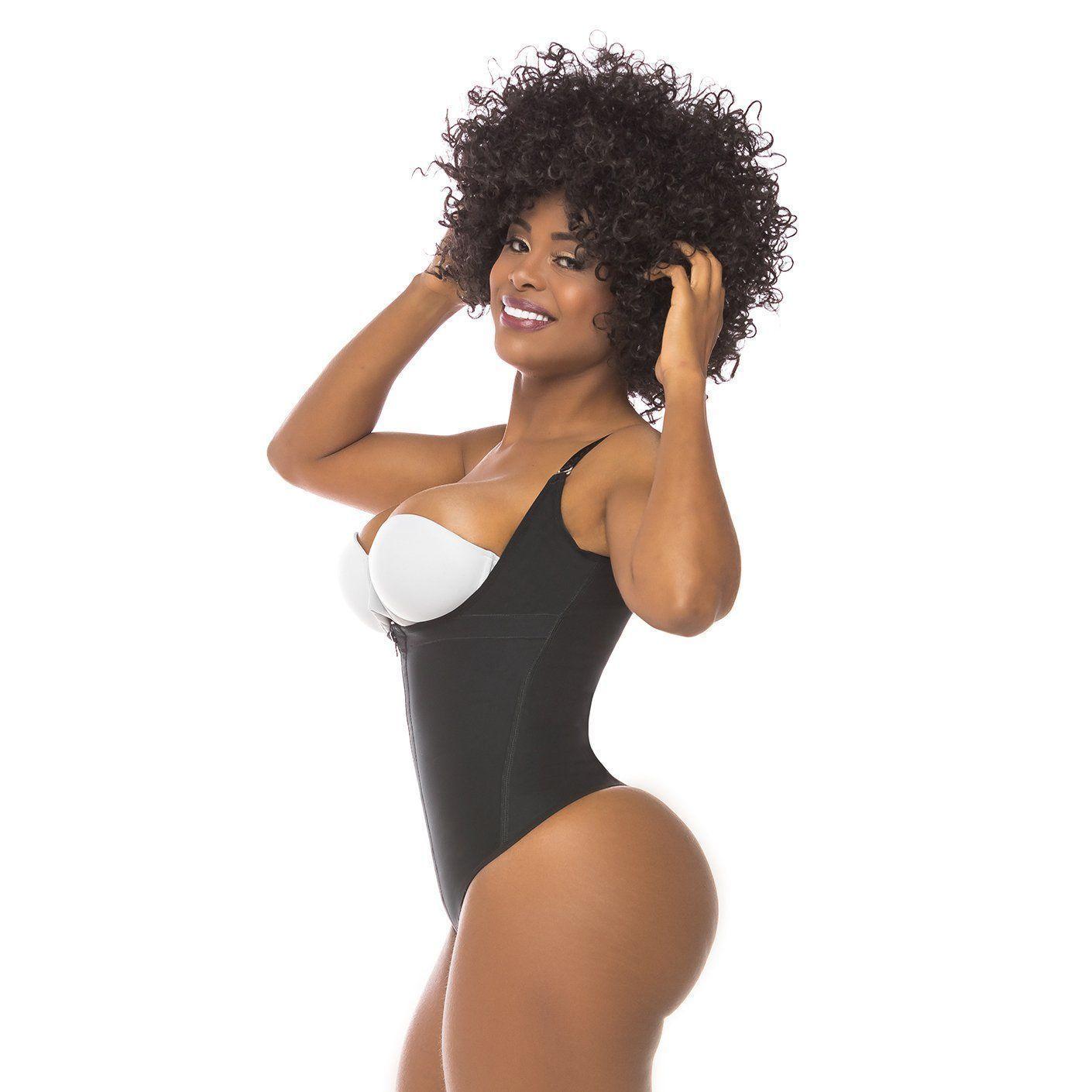 Faja Moldeadora y Reductora En Colaless y Espalda Alta 351 Negro-2