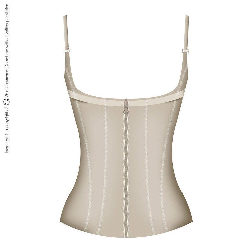 Chaleco Moldeador Y Reductor, Bretel Removible 63136 Beige-2