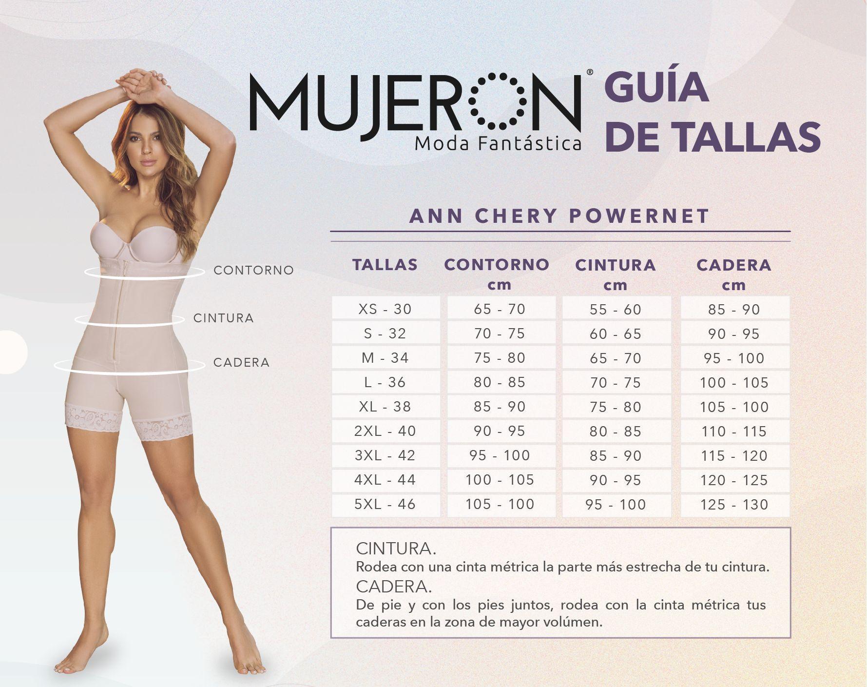 Faja Alta Compresión Moldeadora y Reductora 1041 Ann Chery-2