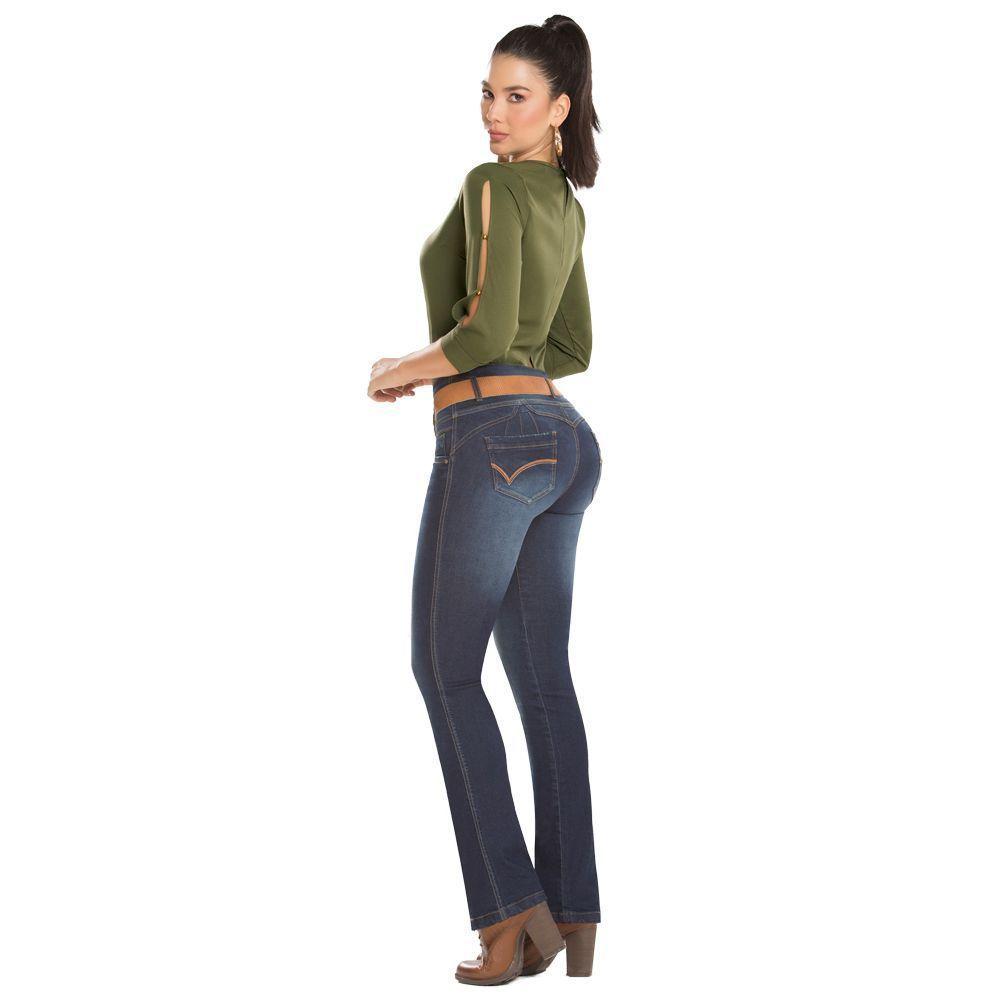 Jeans Colombiano Clásico Halcón Mujeron-3