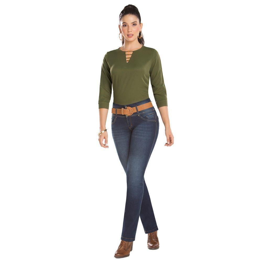 Jeans Colombiano Clásico Halcón Mujeron-2