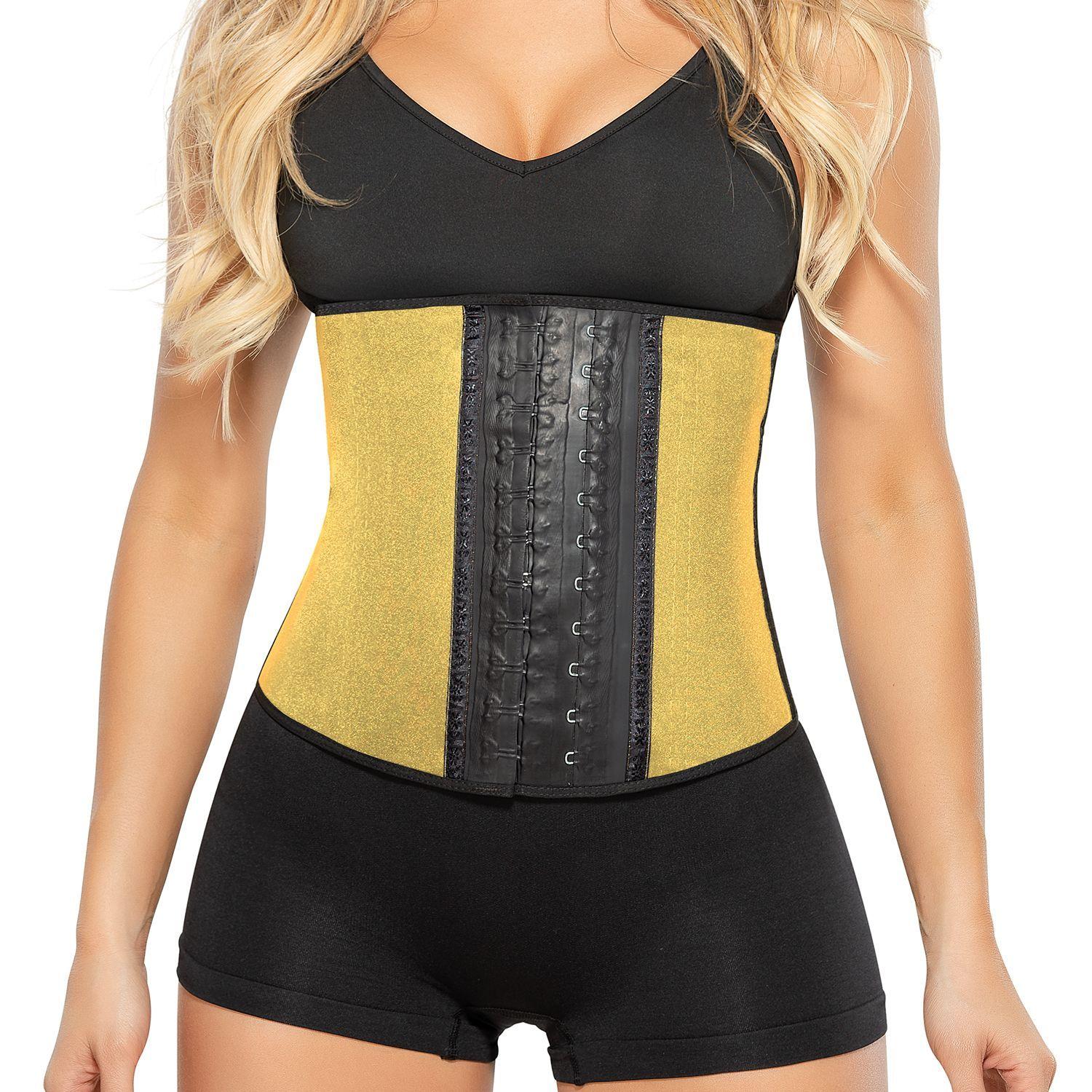 Cinturilla Deportiva En Latex Dorado 2040 Ann Chery-2