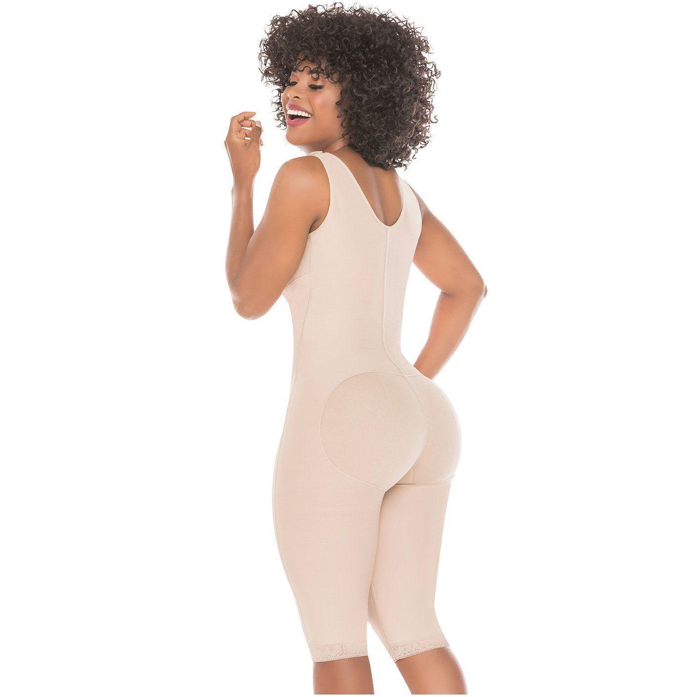 Faja Colombiana Lipoescultura, Pierna Larga 517 Beige-1