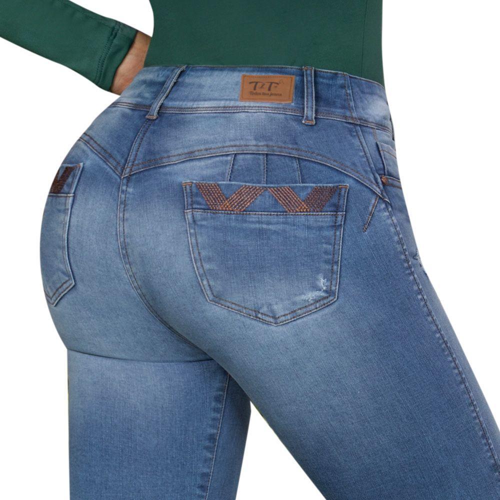 Jeans Estilo Ochentero Levanta Cola Simone TYT-3
