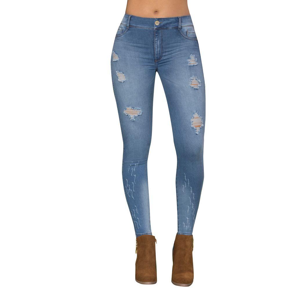 Jeans Estilo Ochentero Levanta Cola Simone TYT-0