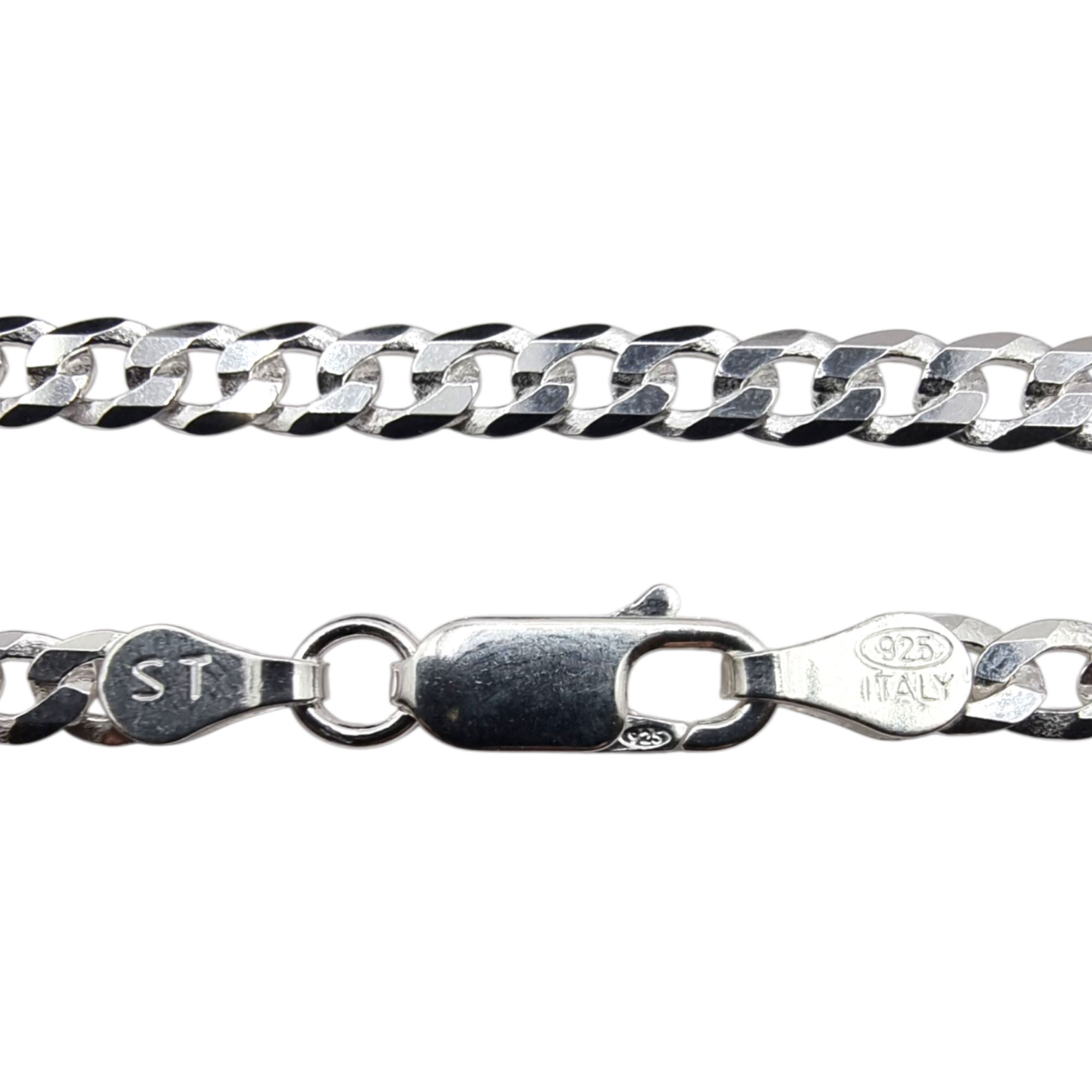 Pulsera Hombre en Plata 925 Estilo Grumet -3