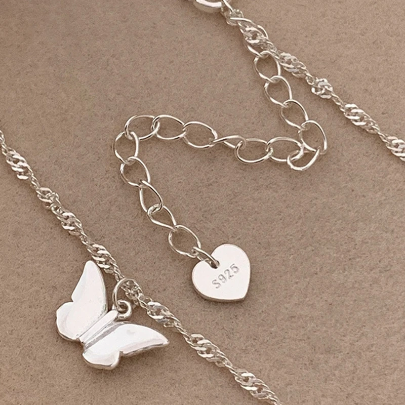 Collar Mariposa en Plata 925-5