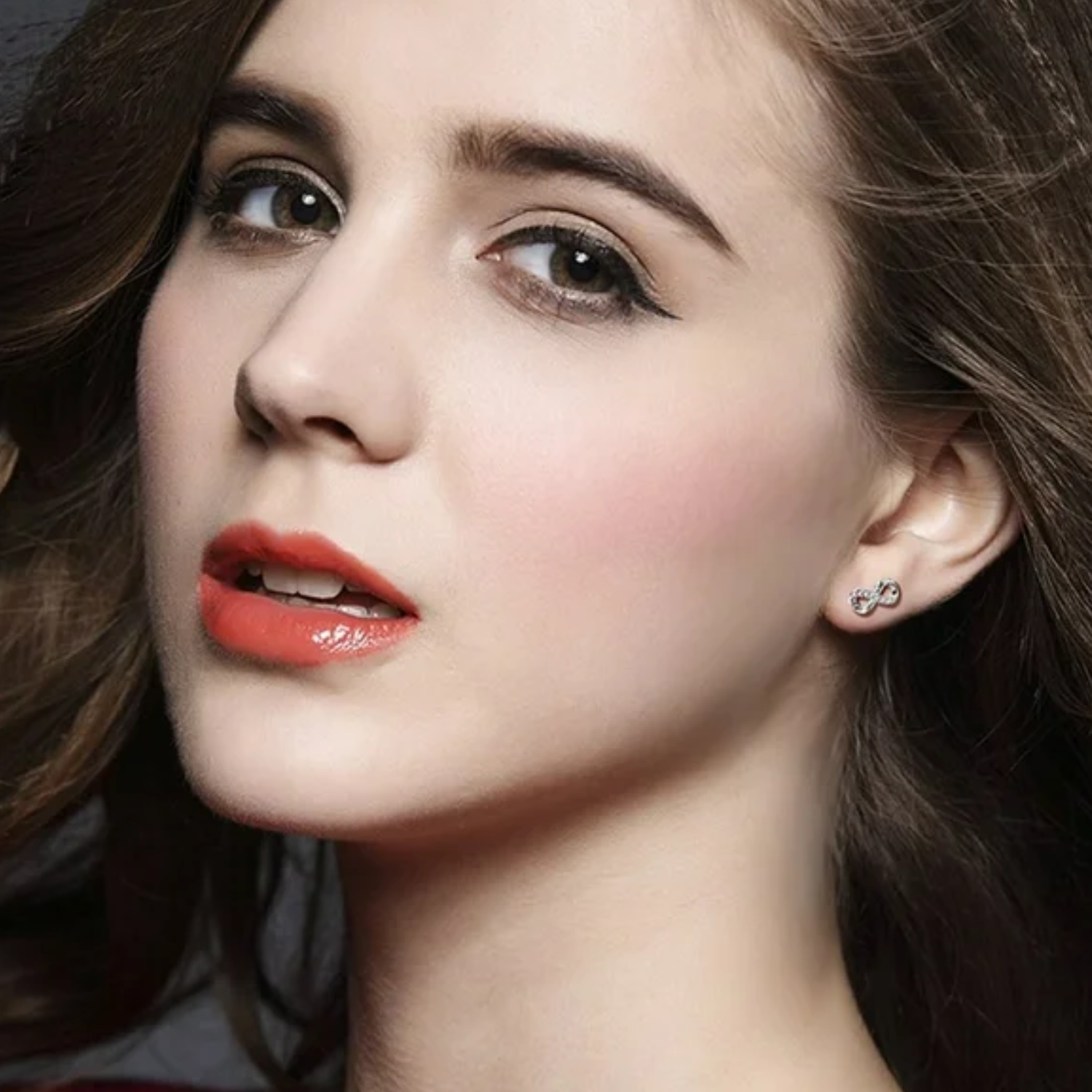 Aros Diseño Infinito en Plata 925 -3