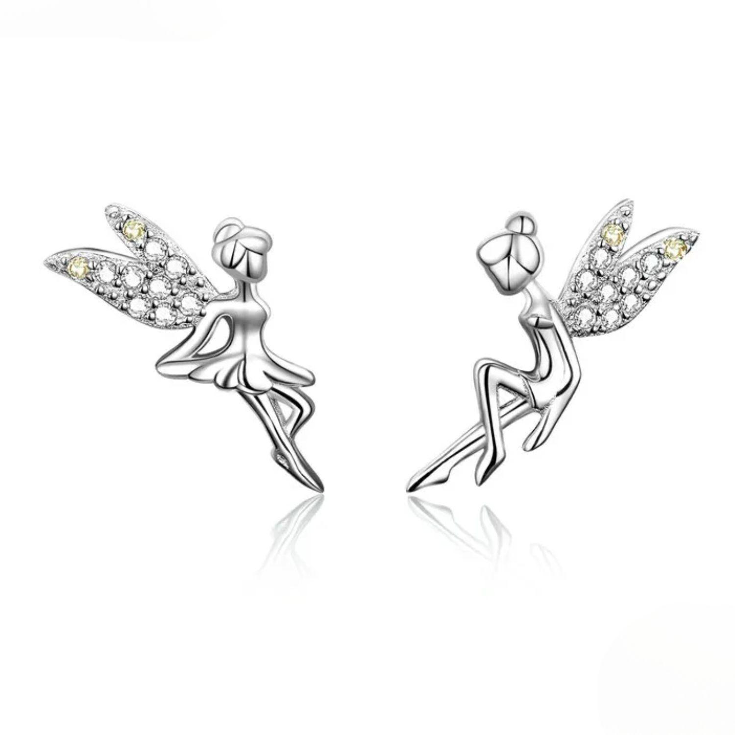 Aros Bailarina en Plata 925-0