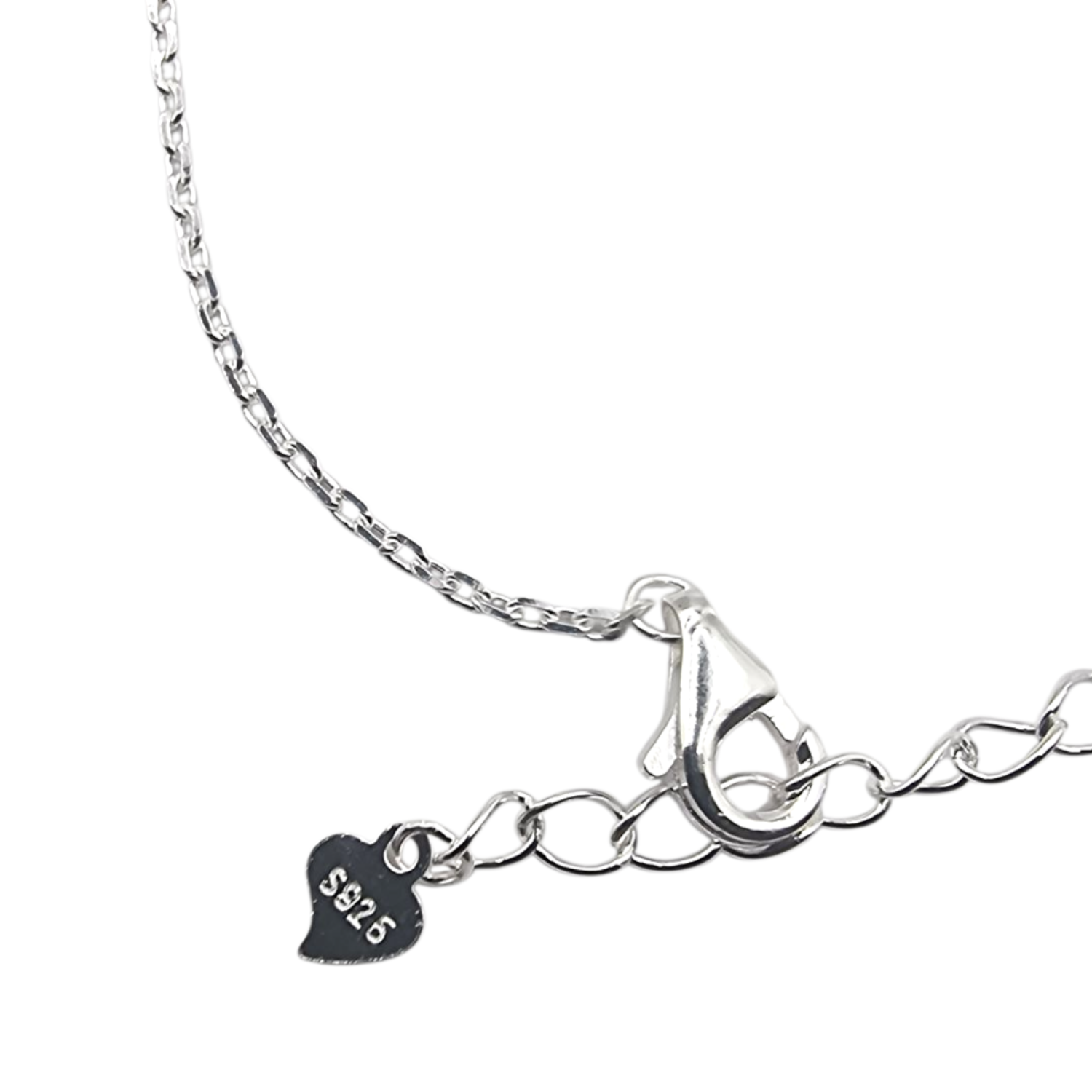 Collar de Plata 925 con Huella de Patita -1