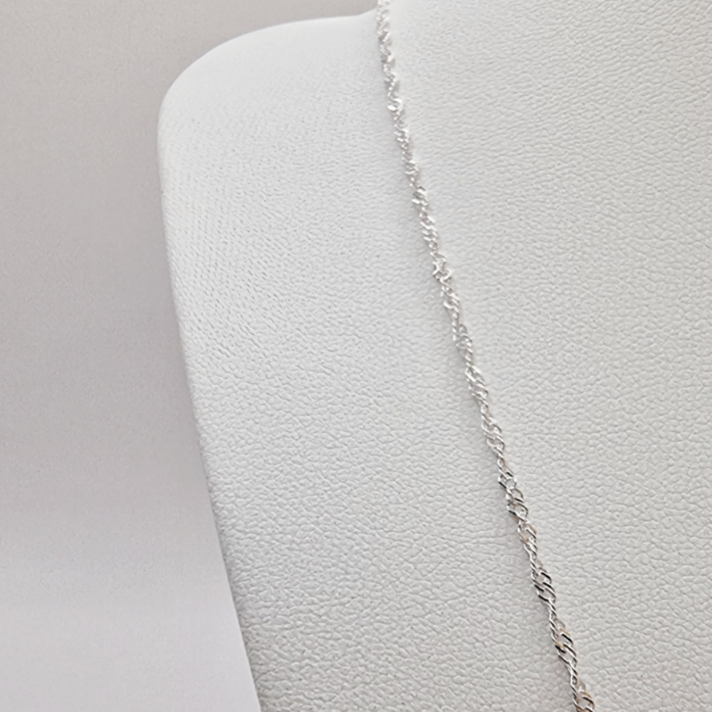 Cadena de Plata 925 Singapur 1.5 mm -2