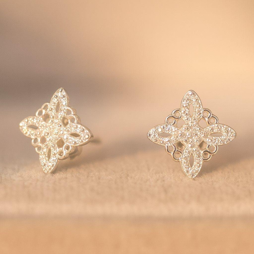 Aros Nudo de Brujas Circones en Plata 925 -2