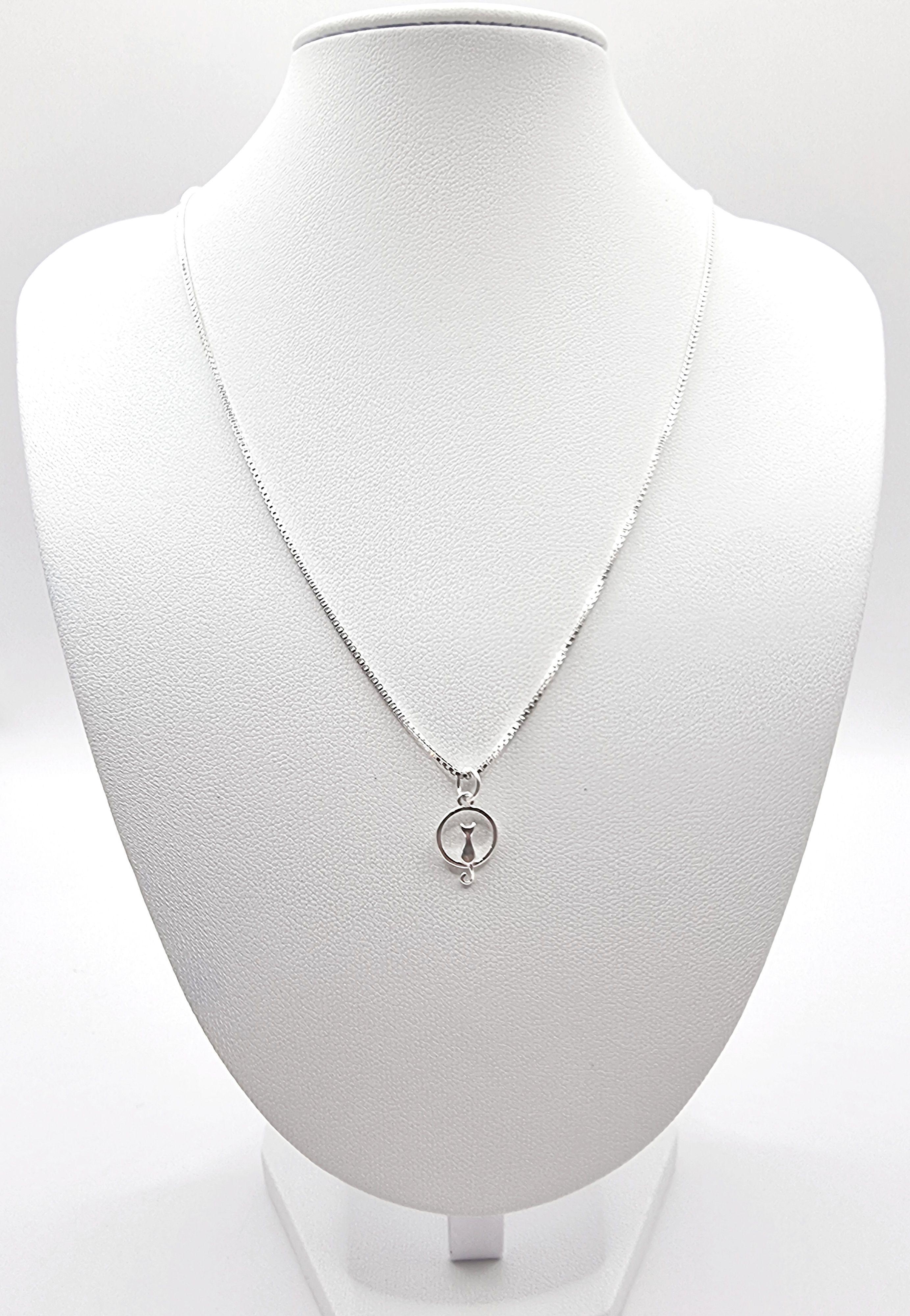 Collar de Gatito en Plata 925-2