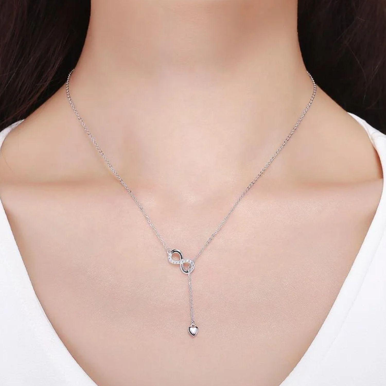 Collar Infinito en Plata 925 -2