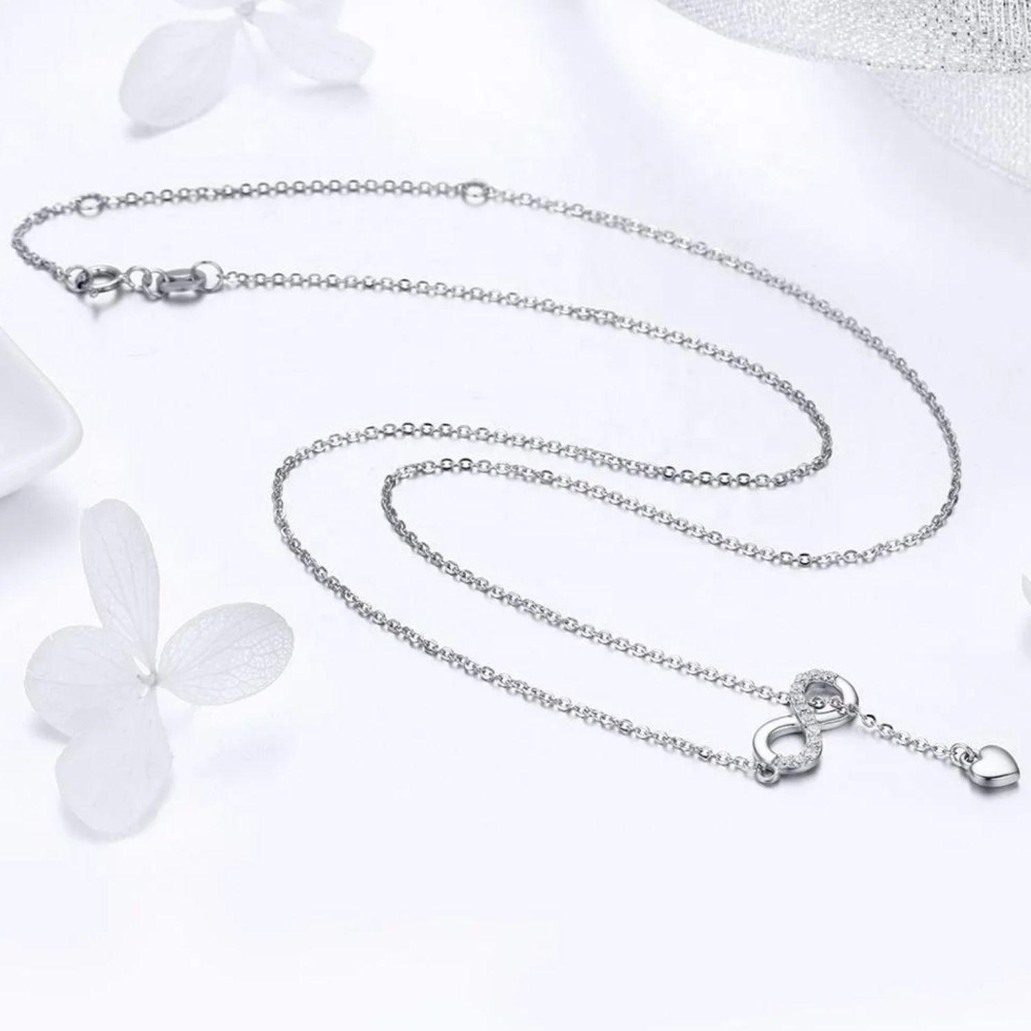 Collar Infinito en Plata 925 -4