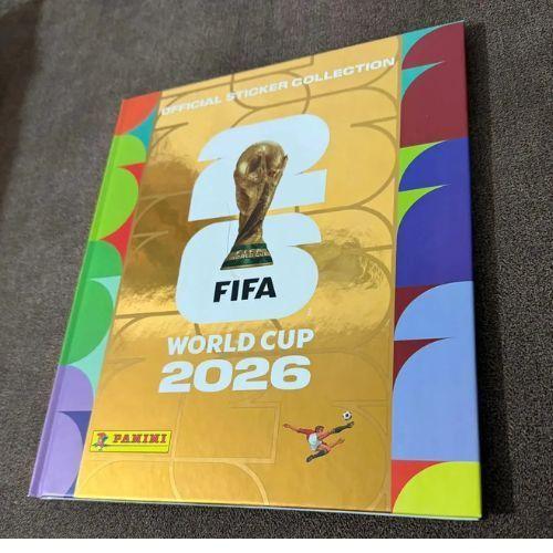 lbum Panini FIFA World Cup 2026 Gold Official Sticker Collection-1