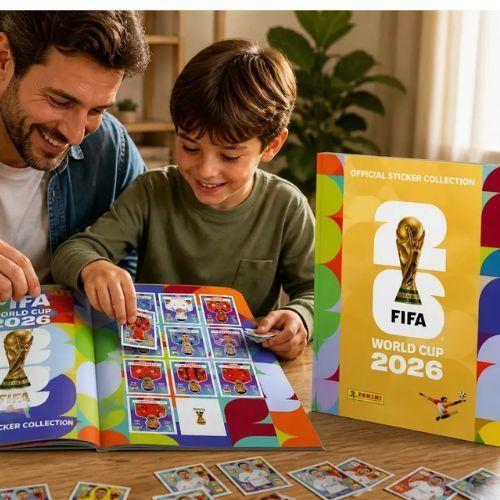 lbum Panini FIFA World Cup 2026 Gold Official Sticker Collection-3