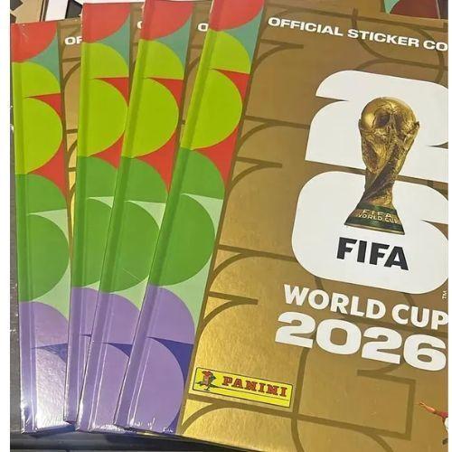 lbum Panini FIFA World Cup 2026 Gold Official Sticker Collection-4