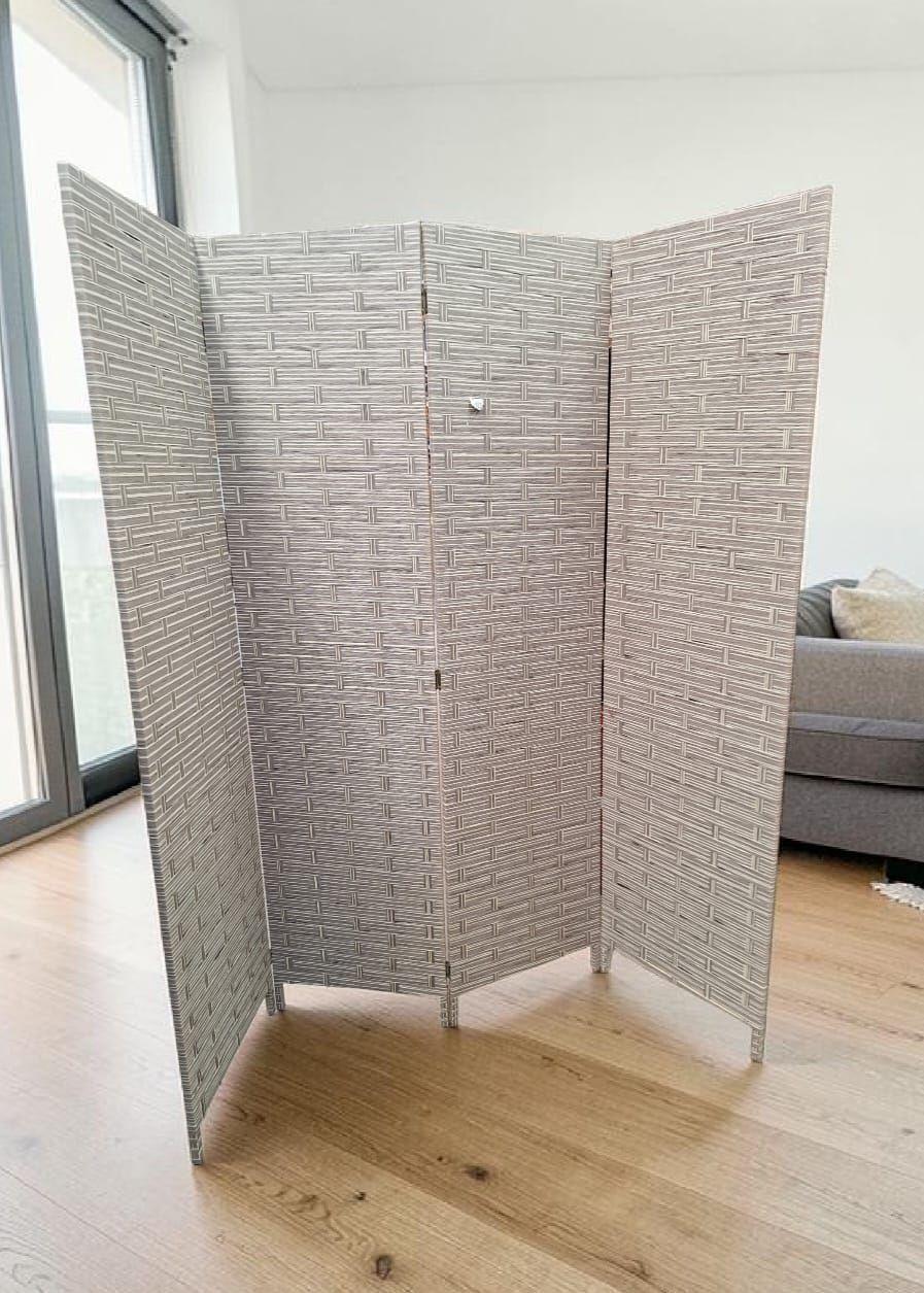 biombo plegable gris-2