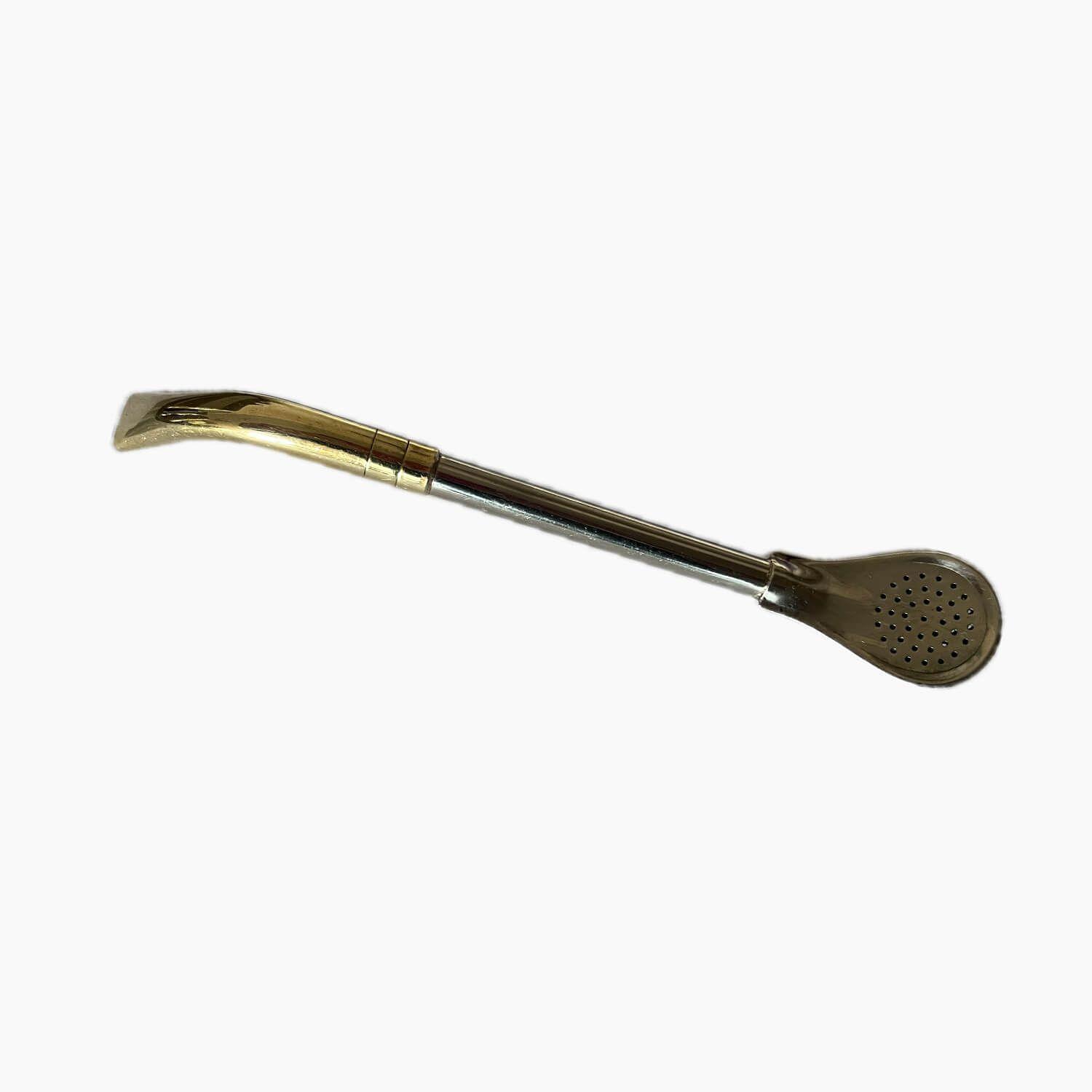 Bombilla Cuchara Pico Loro Bronce-3