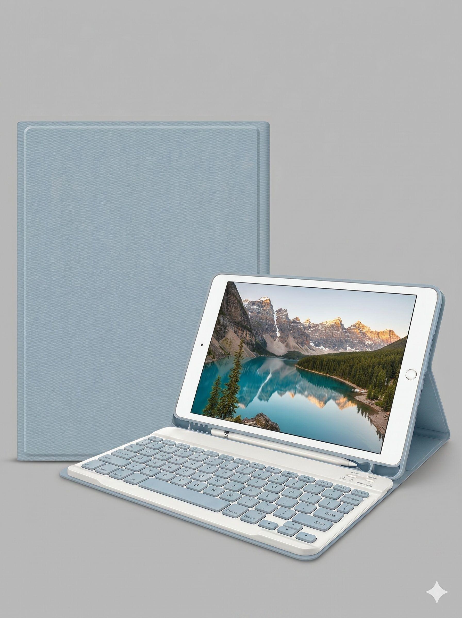 Funda con Teclado para iPad 11 A16 / iPad 10ª Generación 10.9-0