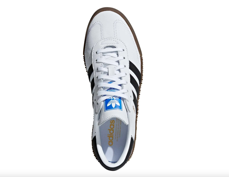Zapatilla Adidas Sambarose Plataforma Mujer Blanco AQ1134-3