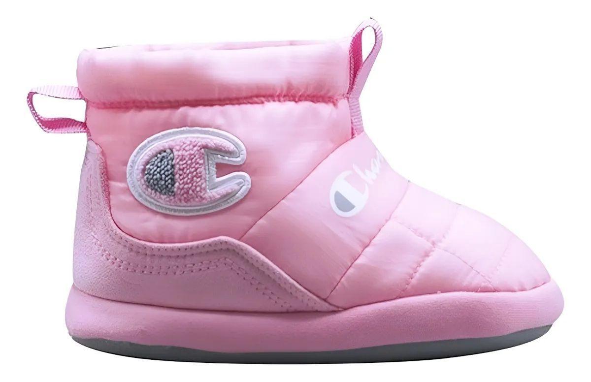 PANTUFLA CHAMPION TIPO BOTA NIÑA-0