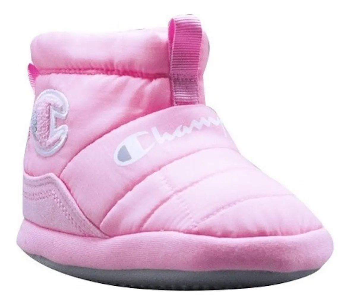 PANTUFLA CHAMPION TIPO BOTA NIÑA-1