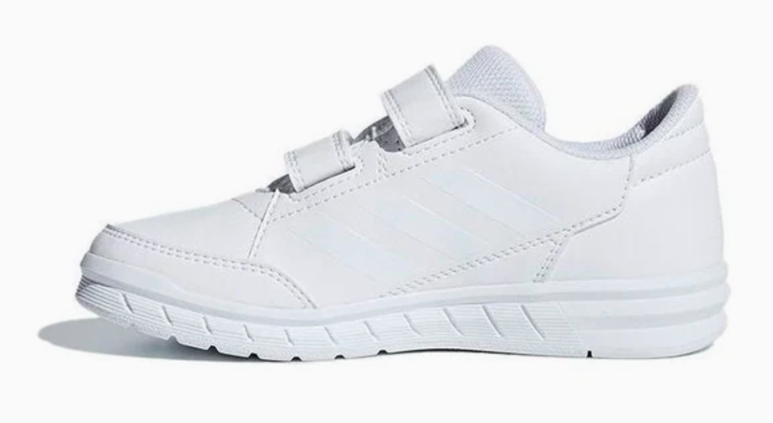 zapatillas Adidas AltaSport CF niño D96832 blanco-2