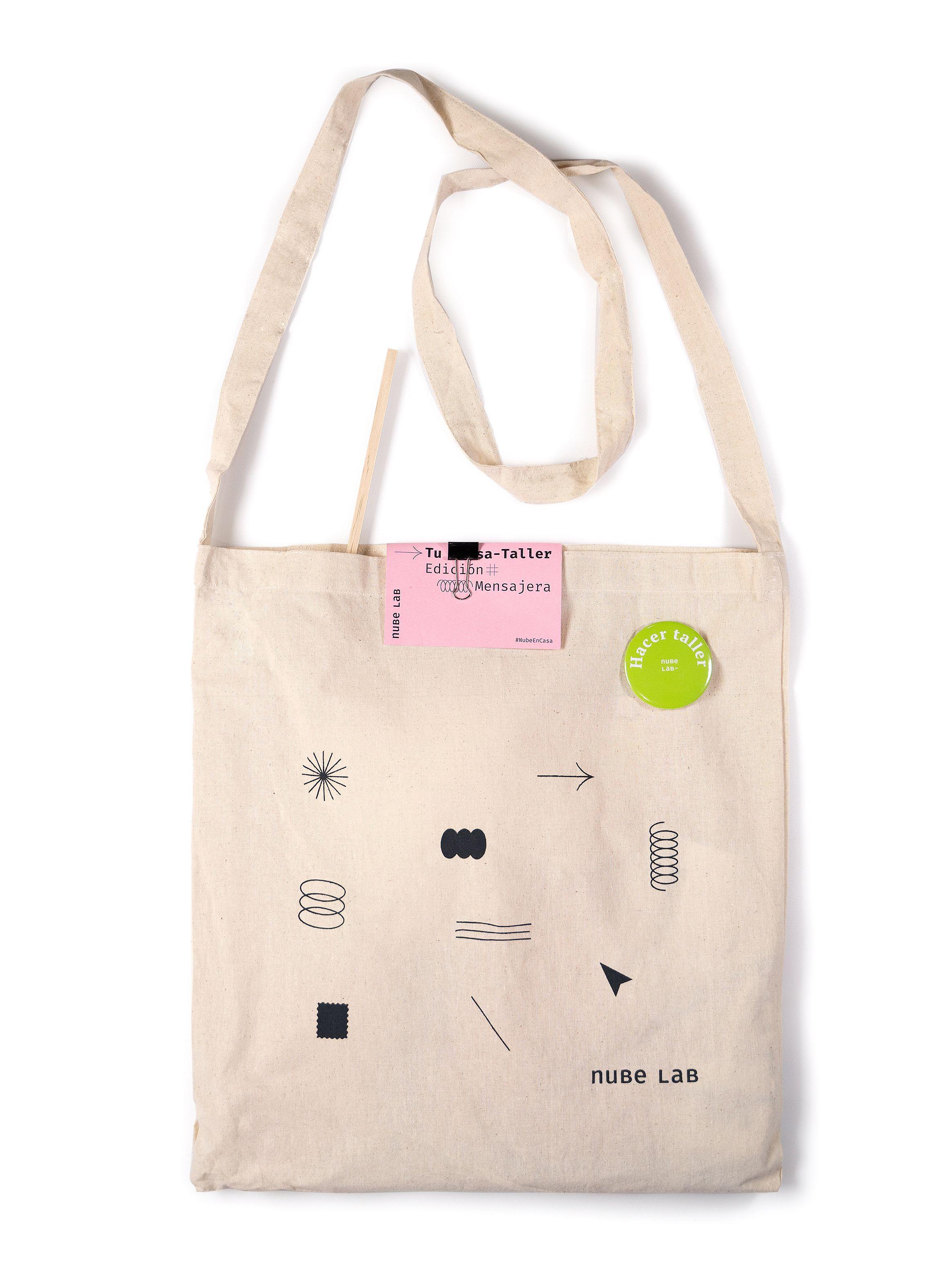 Bolsa Taller Mensajera NubeLab actividades artísticas Niños -3