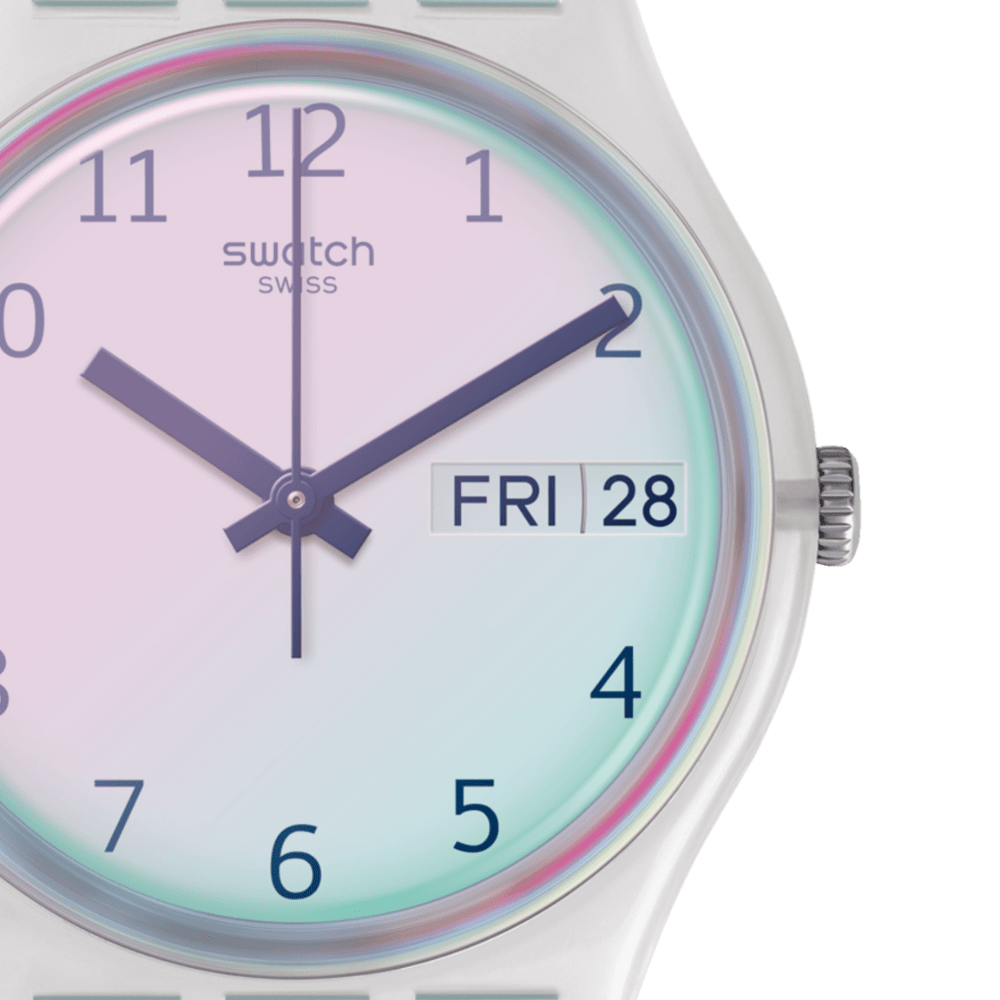 RELOJ SWATCH GE713 UNISEX TRANSFORMATION ULTRACIEL CELESTE-2