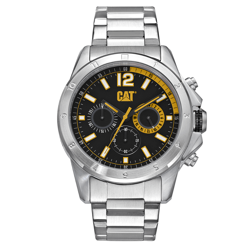 RELOJ CAT YW-143-11-137 BIG TWIST PLATEADO HOMBRE -0