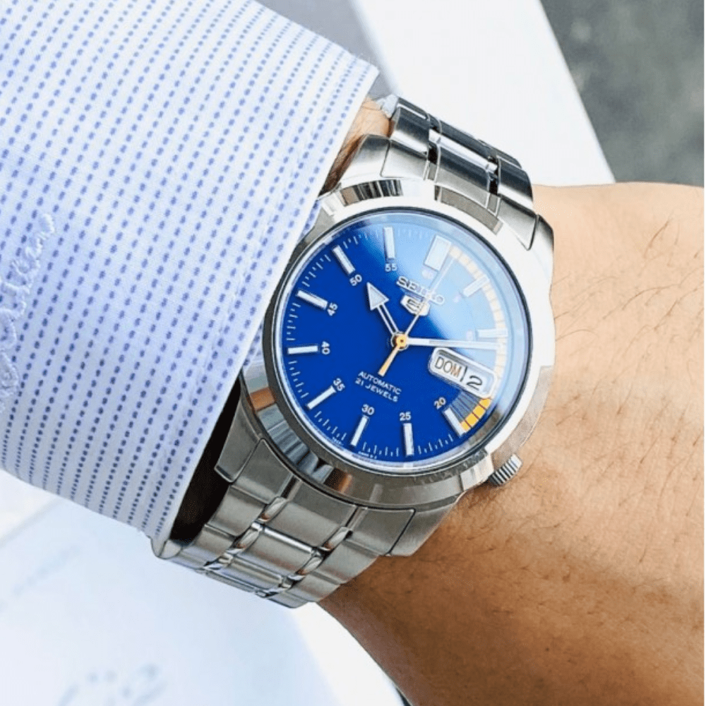 RELOJ SEIKO 5 SNKK27K1 AUTOMATICO PLATEADO HOMBRE-1