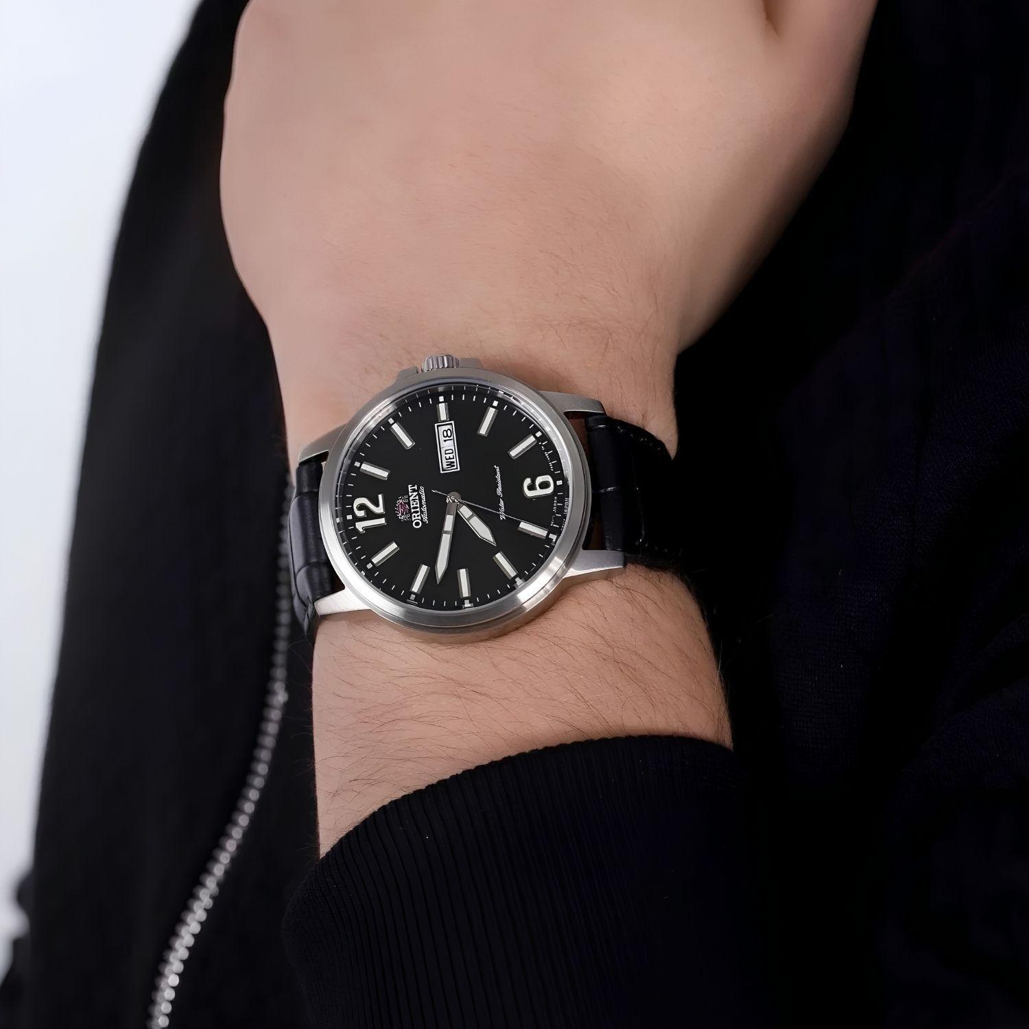 Reloj Orient RA-AA0C04B39B Automático Clásico Plateado Negro Hombre-2