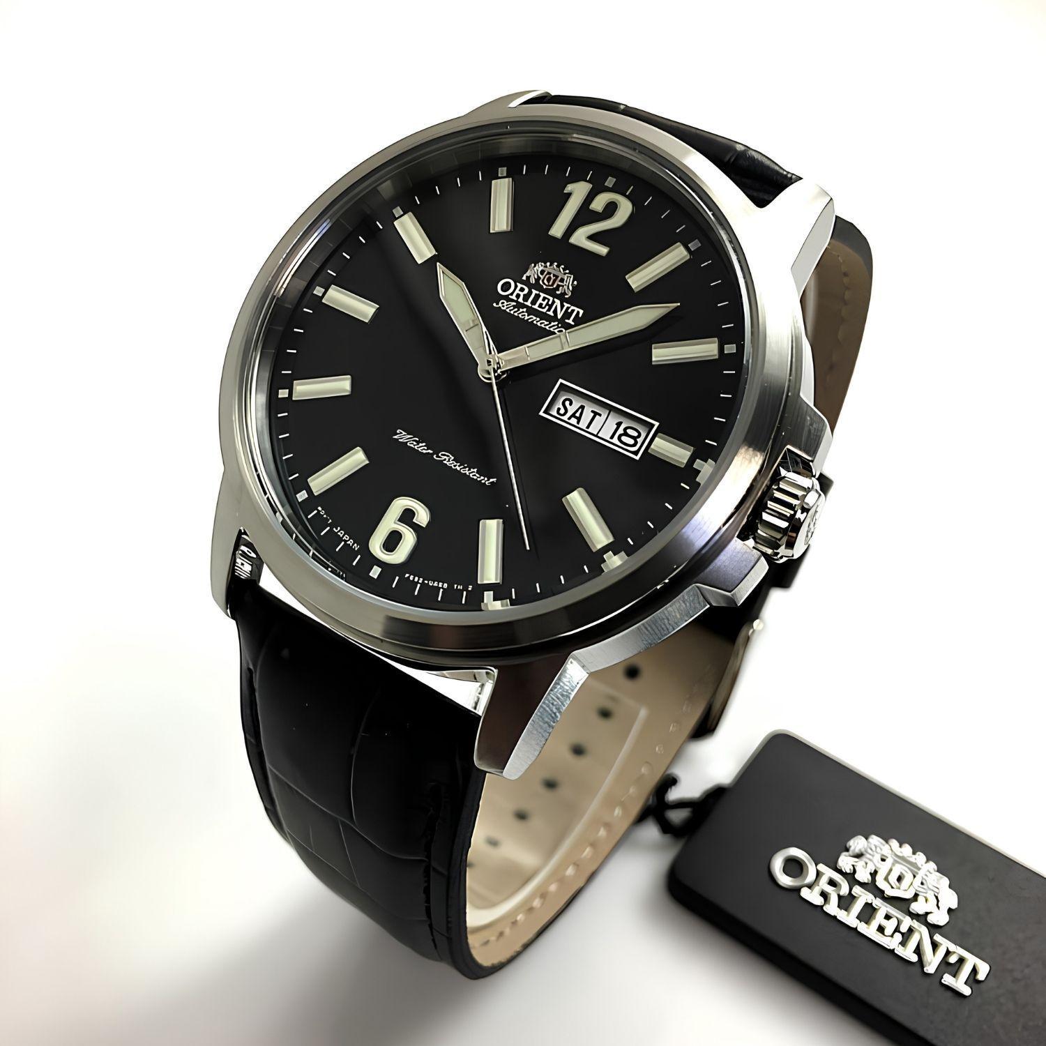 Reloj Orient RA-AA0C04B39B Automático Clásico Plateado Negro Hombre-3