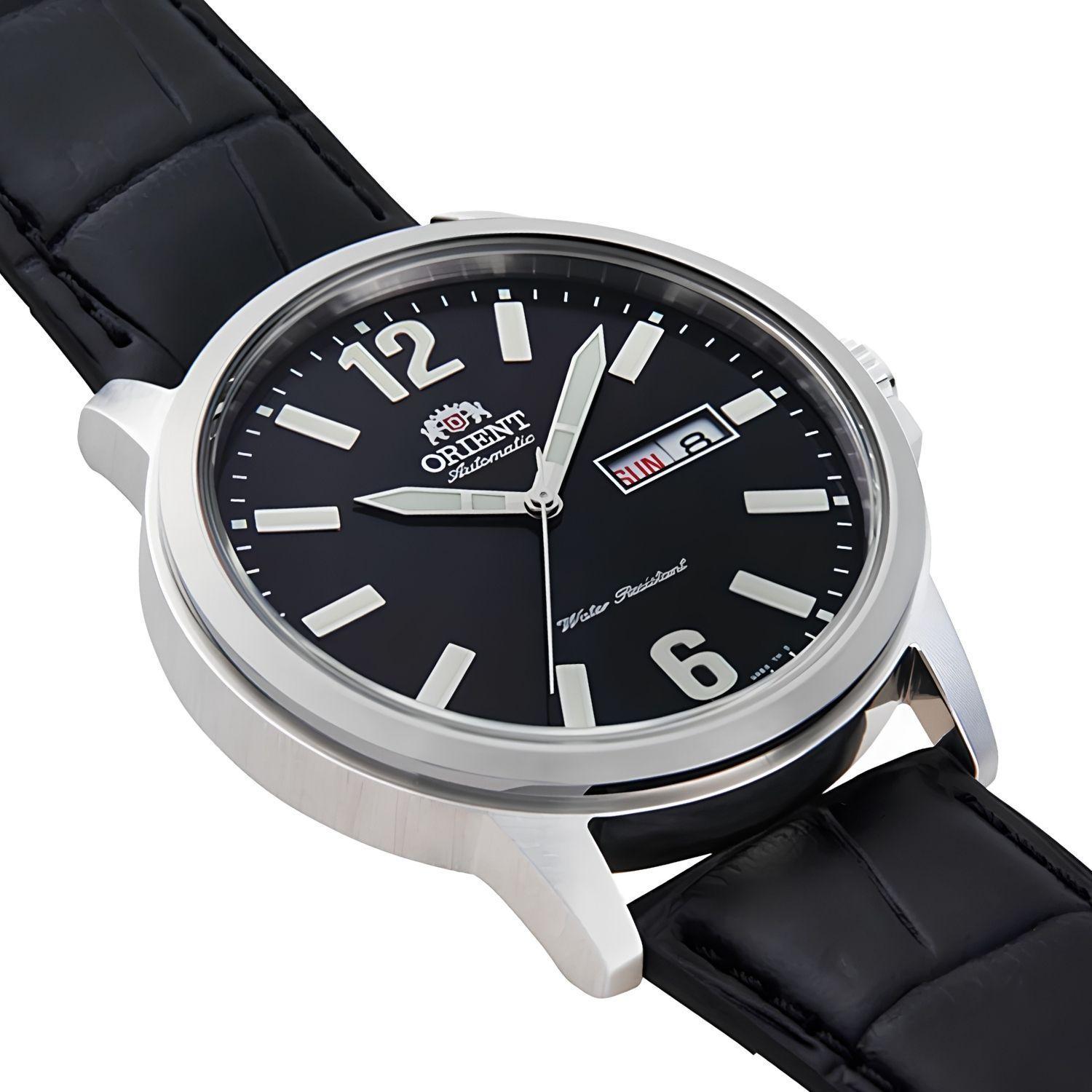 Reloj Orient RA-AA0C04B39B Automático Clásico Plateado Negro Hombre-4