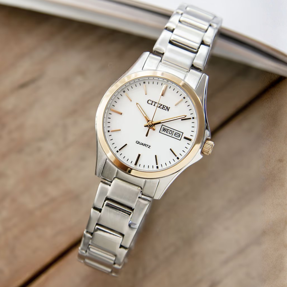 RELOJ CITIZEN EQ0596-87A QUARTZ PLATEADO MUJER-2