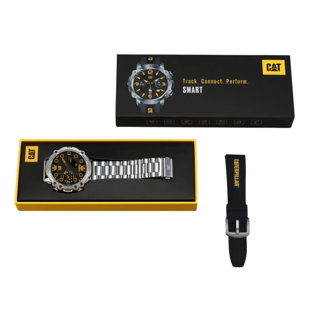RELOJ CAT E1.140.11.100 PLATEADO SMARTWATCH HOMBRE-3