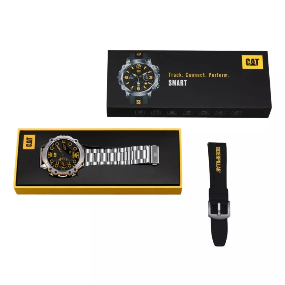 RELOJ CAT E1.140.11.100 PLATEADO SMARTWATCH HOMBRE-2