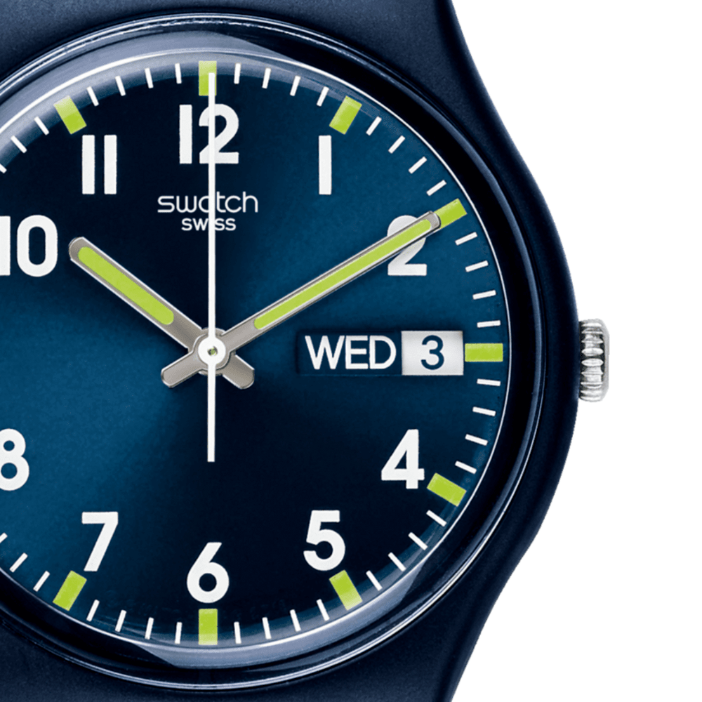 RELOJ SWATCH GN718 CLASSIC SIR BLUE AZUL UNISEX-2
