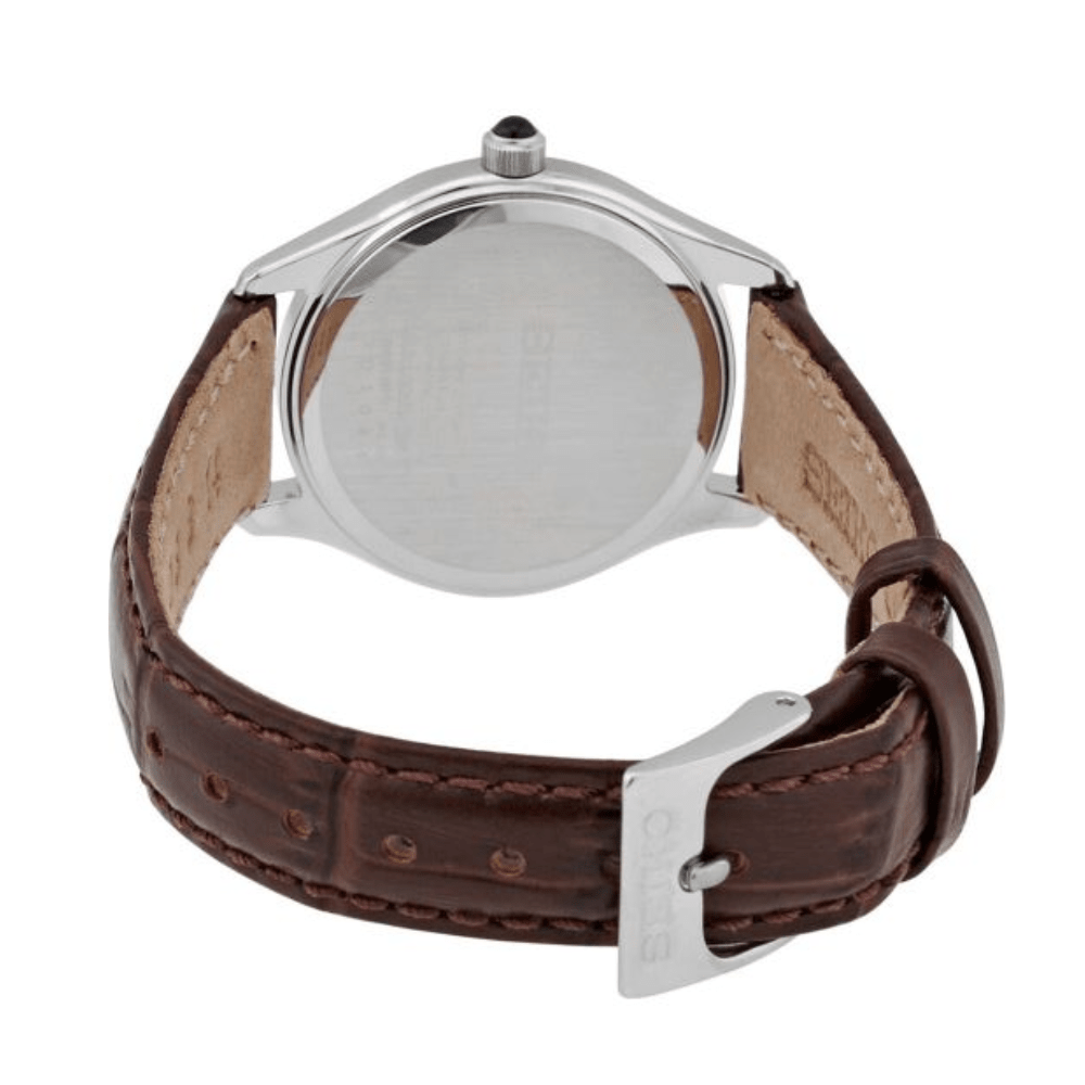 RELOJ SEIKO SWR071P1 PLATEADO MUJER CORREA CUERO-2